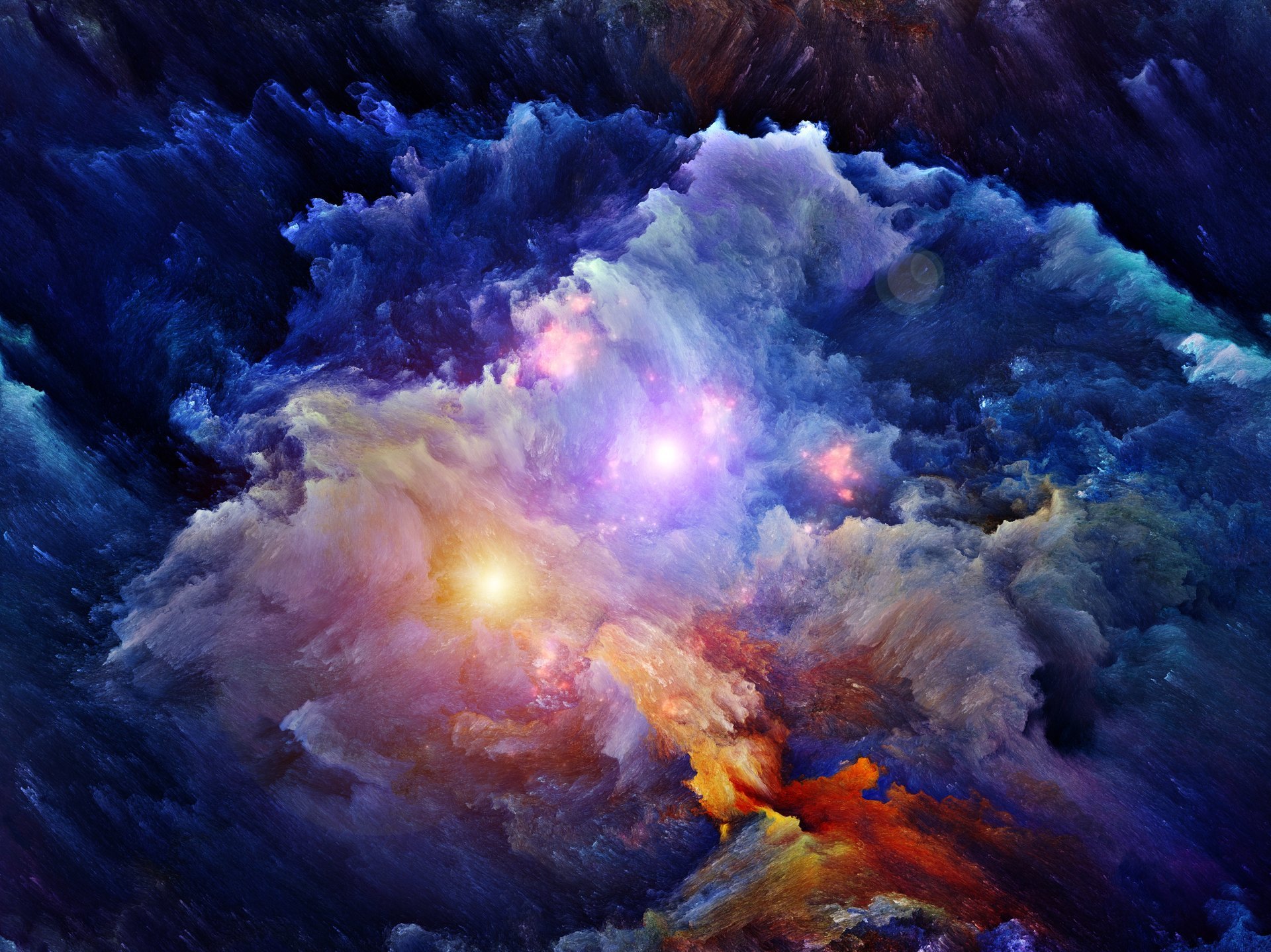 humo brillo pintura luces luz