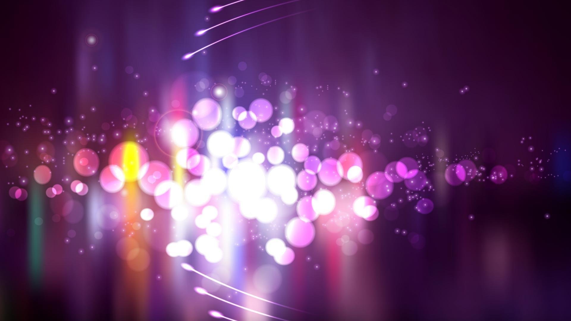 3d purple following glow good background