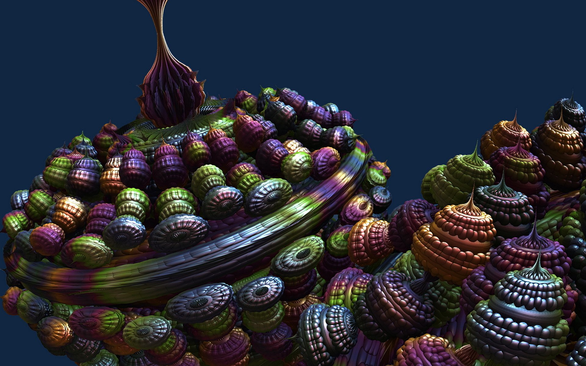 flowers form abstract