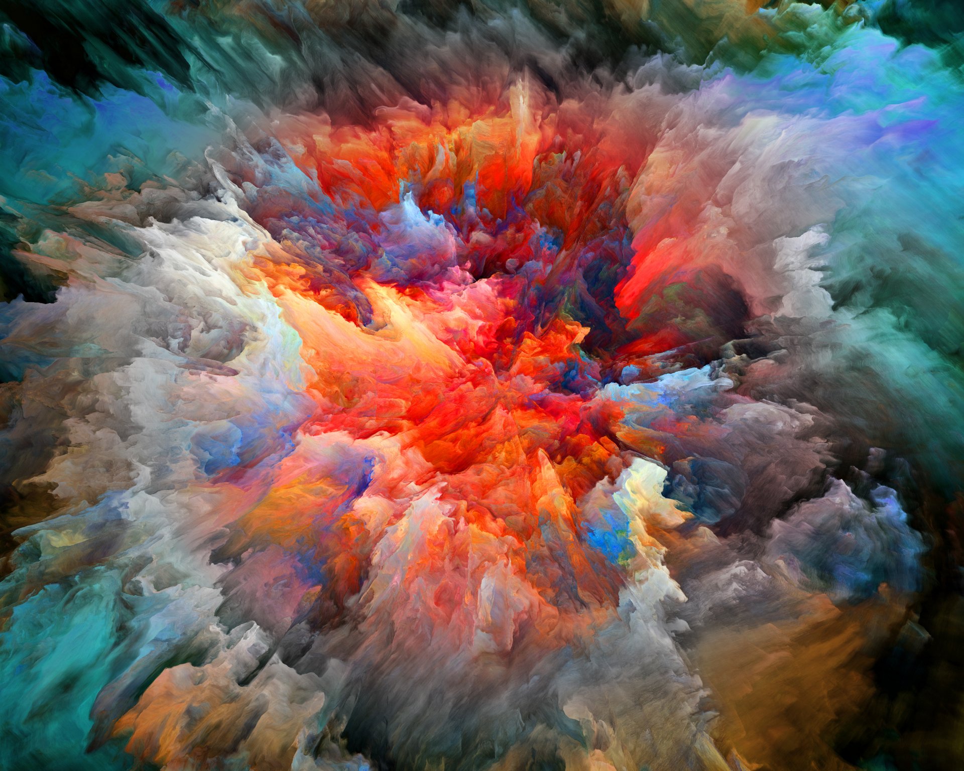 explosion helligkeit farben abstraktion rauch