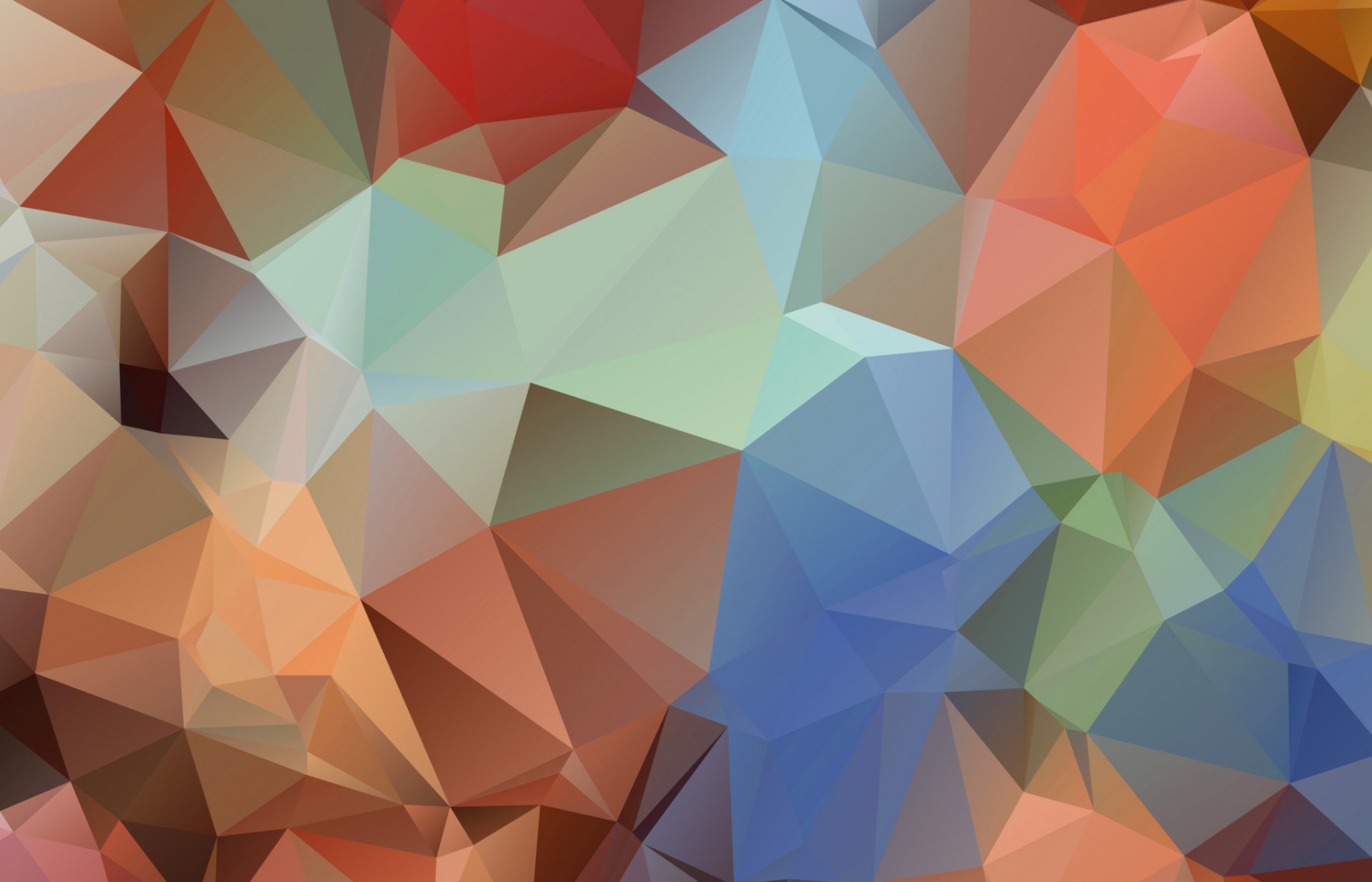 geometría 3d relieve triángulo color luz pirámide ángulo cara