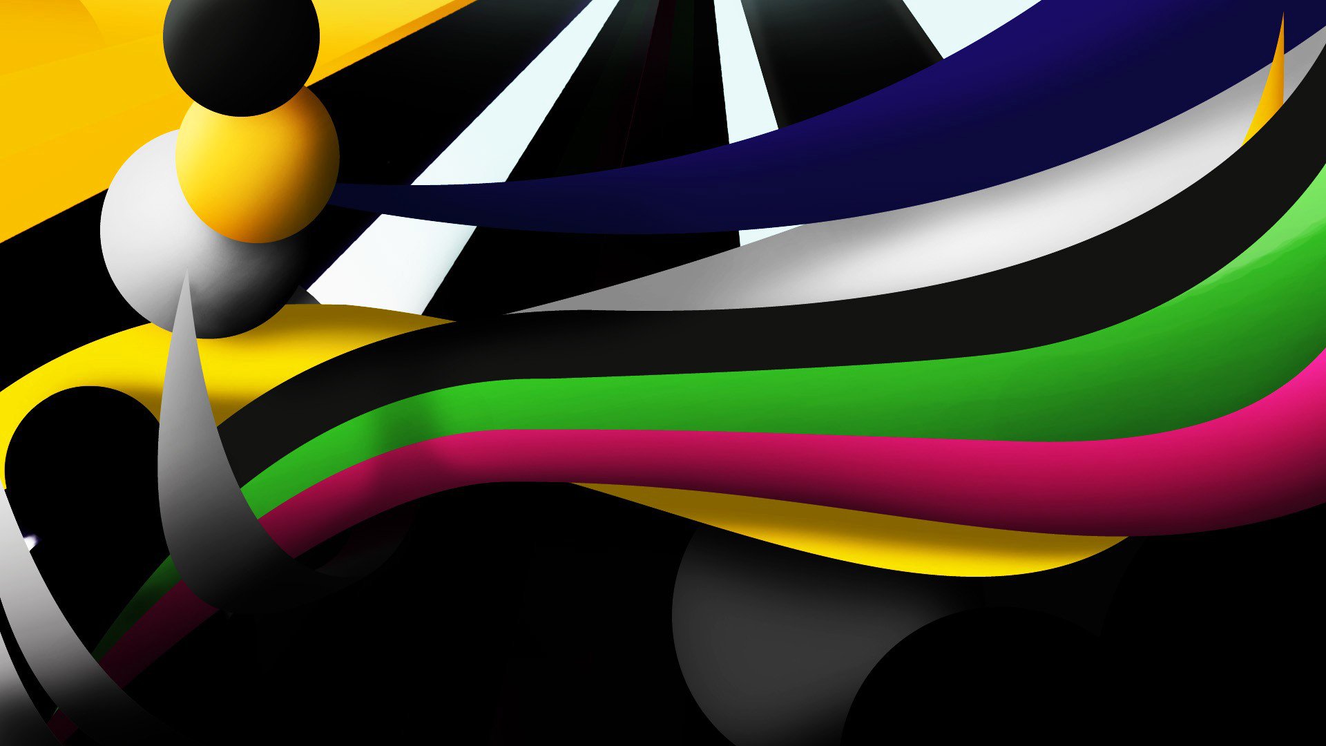 lines stripe color ball volume ball