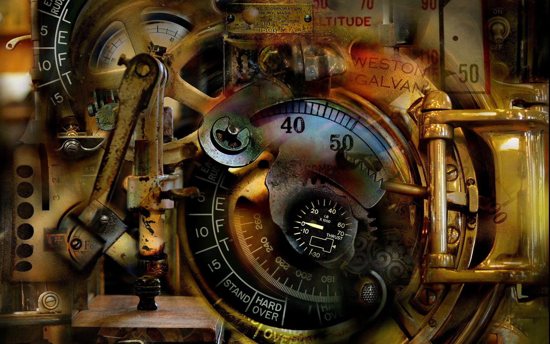 mechanical dream surreal abstract