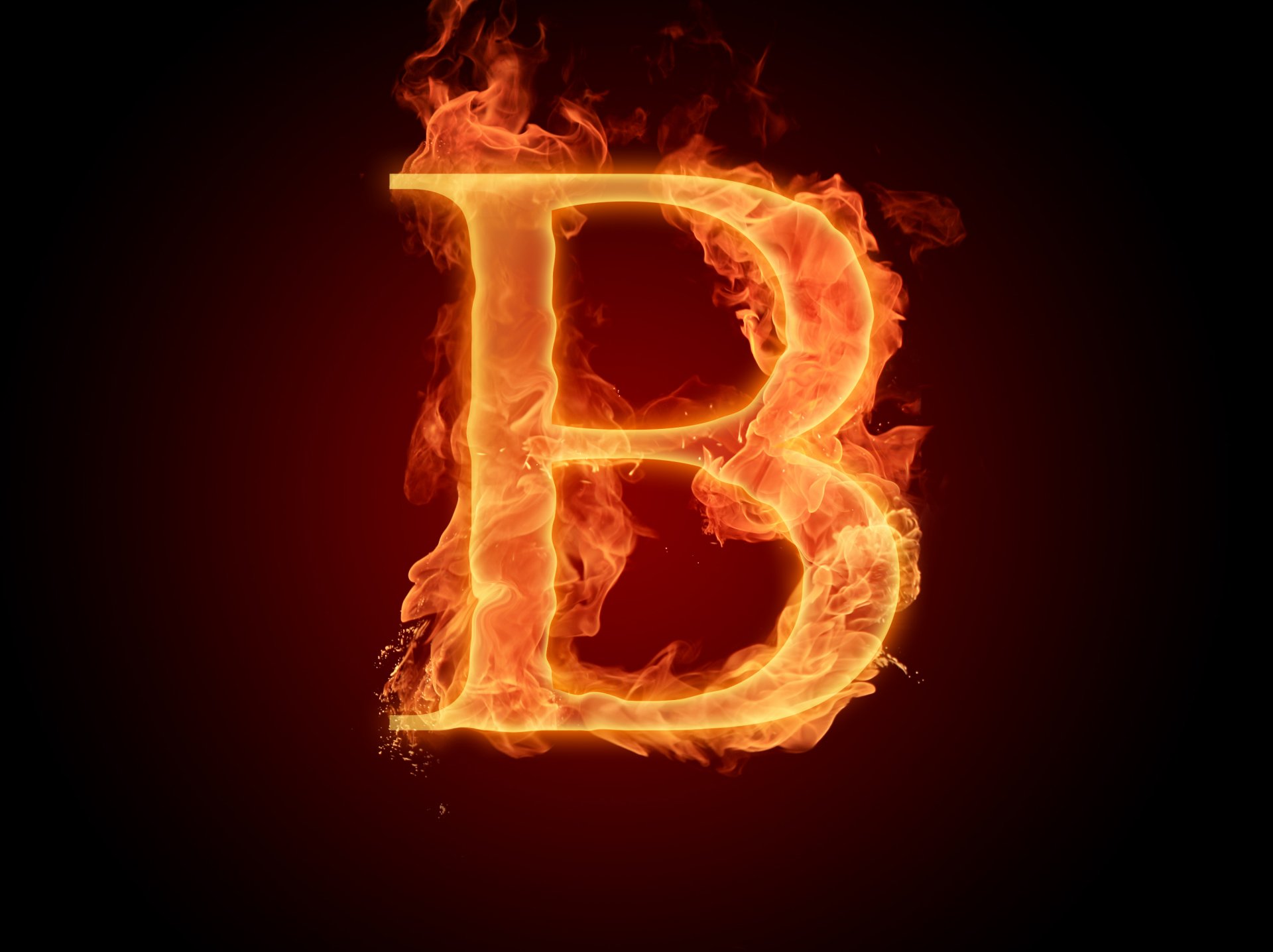 b buchstabe flamme buchstabe feuer alphabet