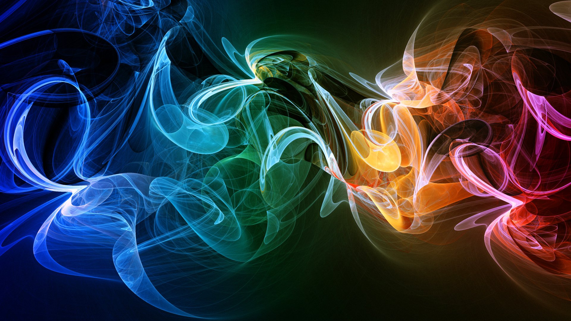 lumière couleur fumée brouillard lignes rayons