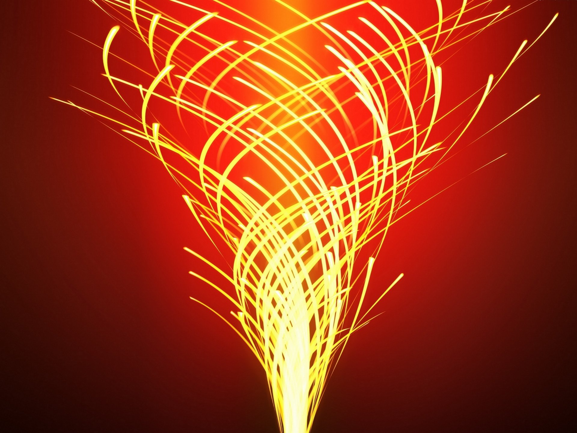 lumière faisceau papier peint lignes spirale tourbillon