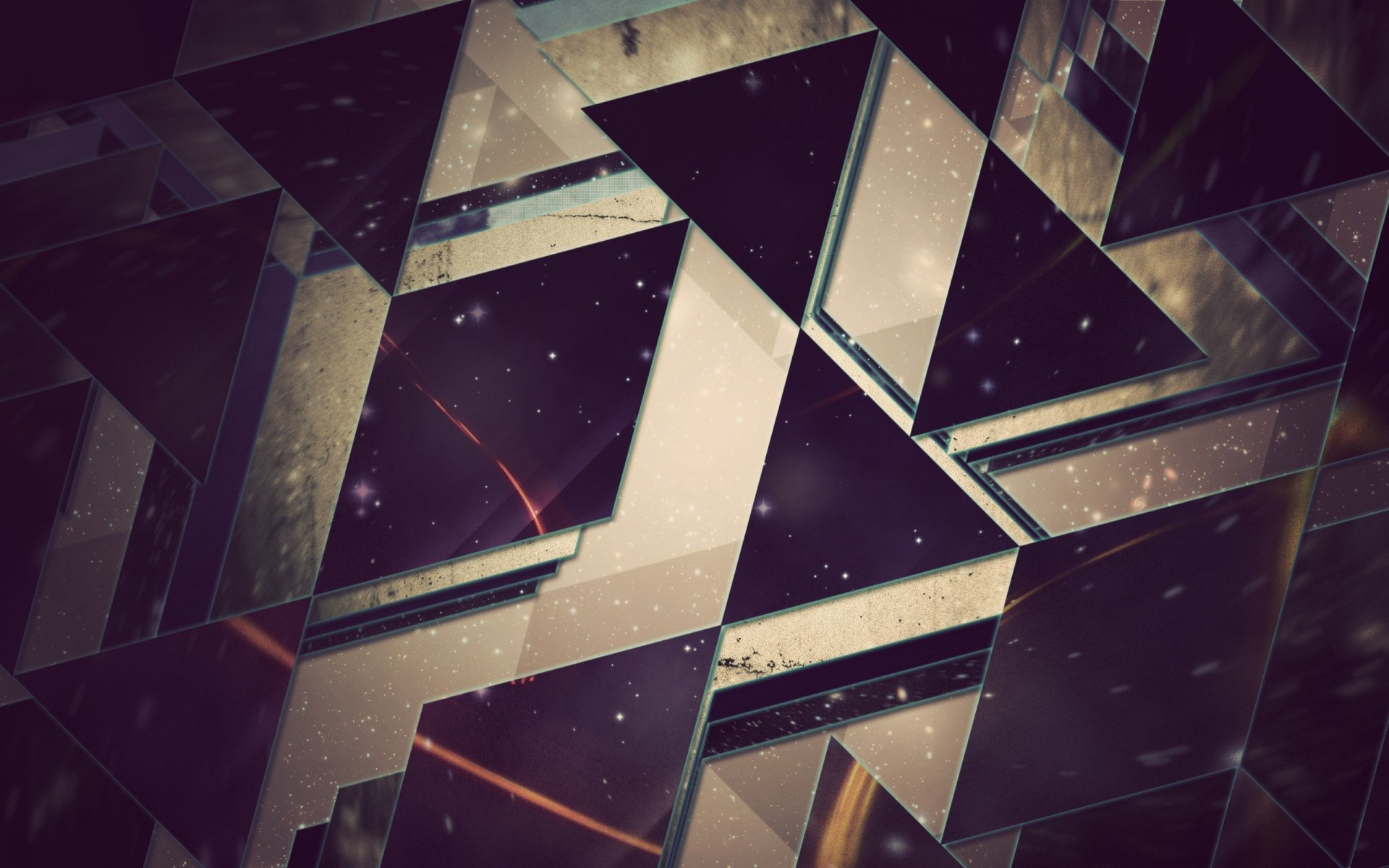 abstraction triangles hq fond d écran fond d écran