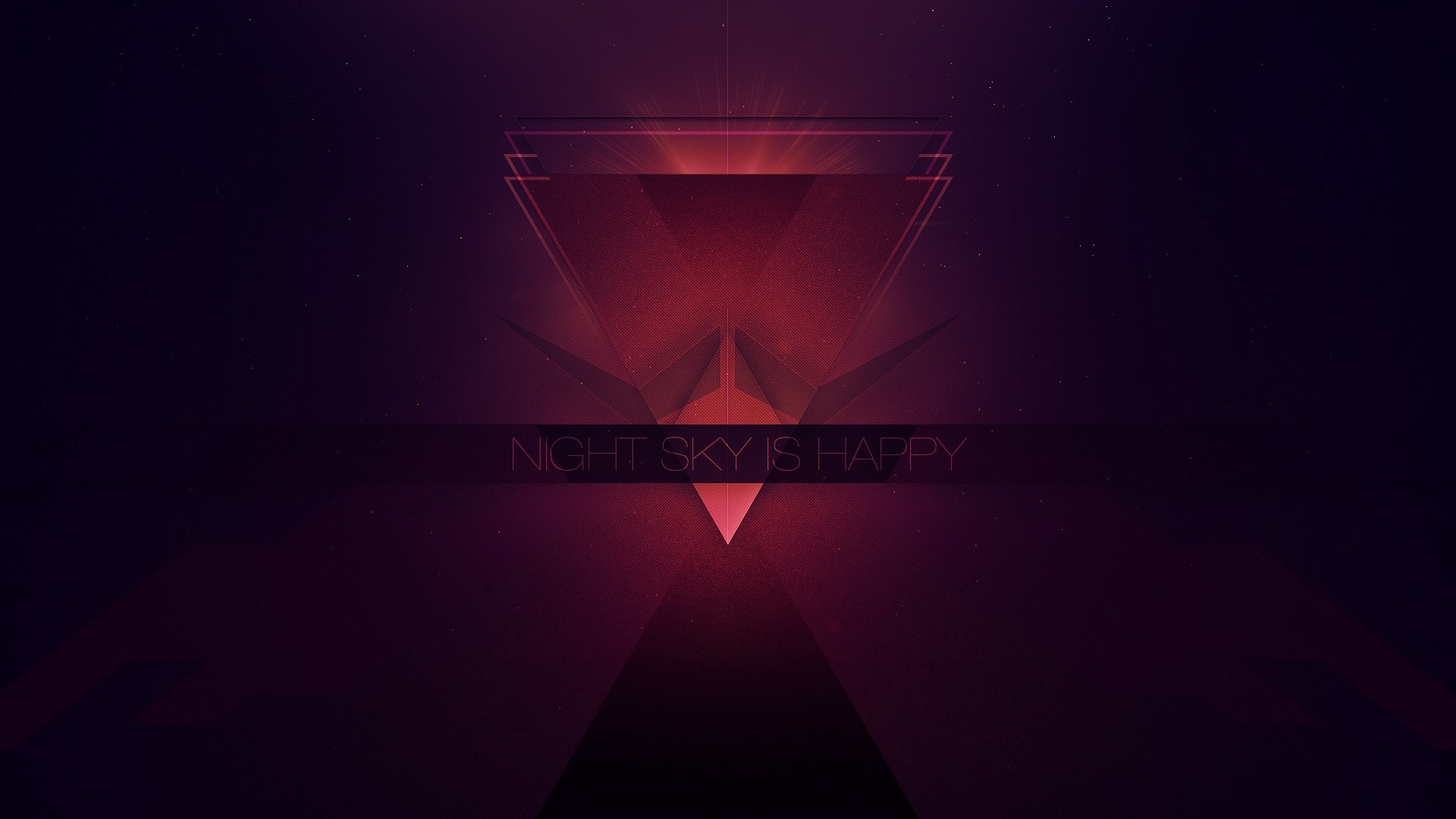 ciel nocturne heureux wmill triangle