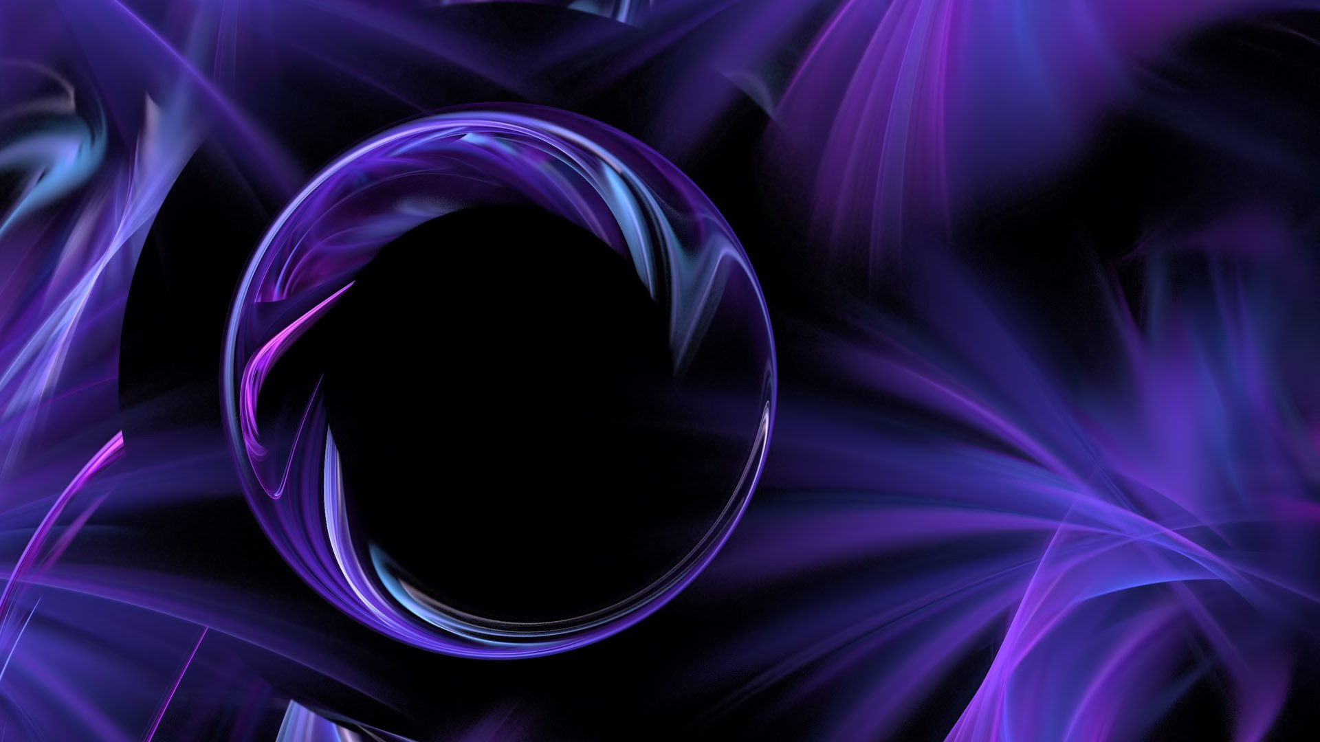 ball sphere line purple