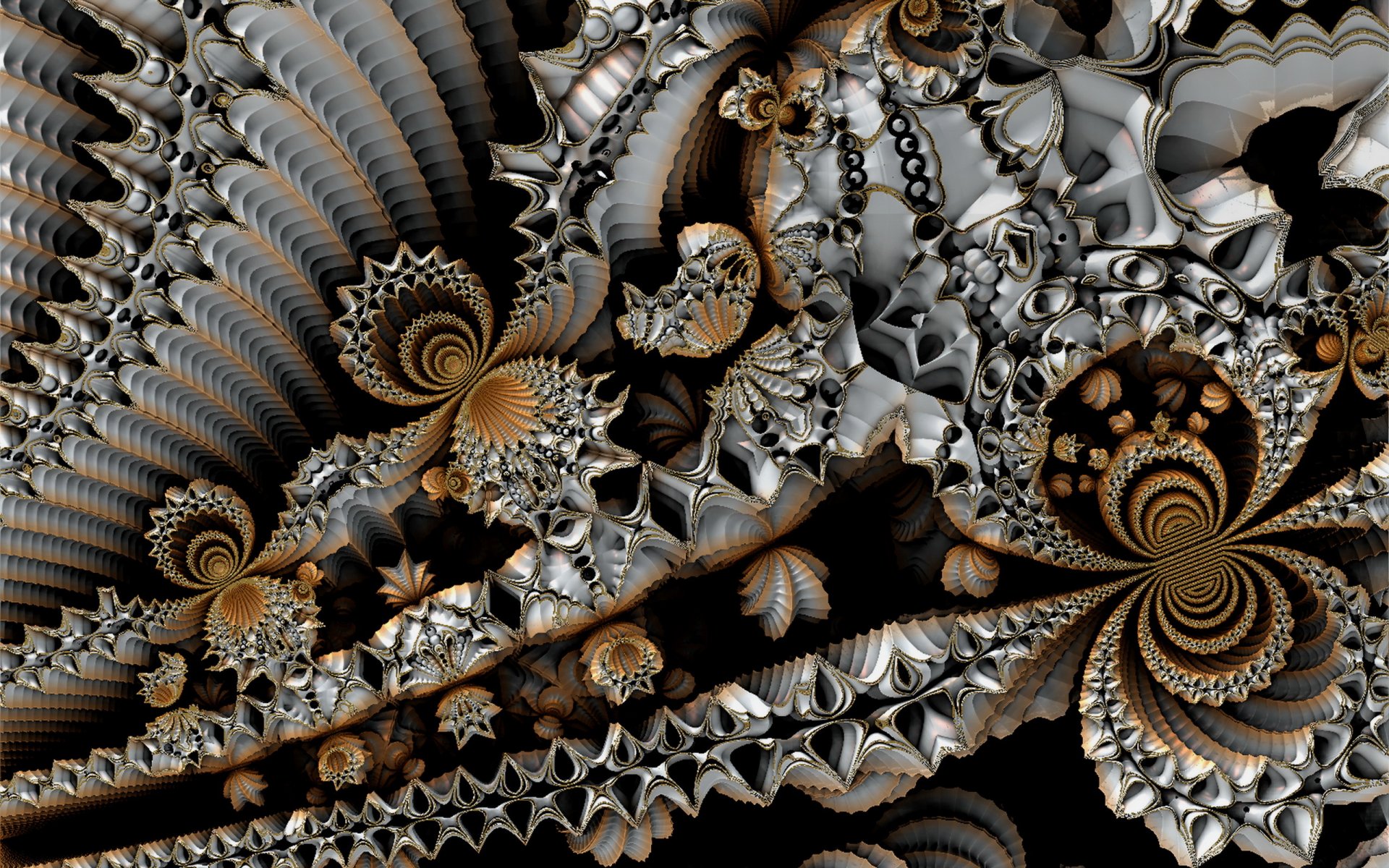 flowers form abstract