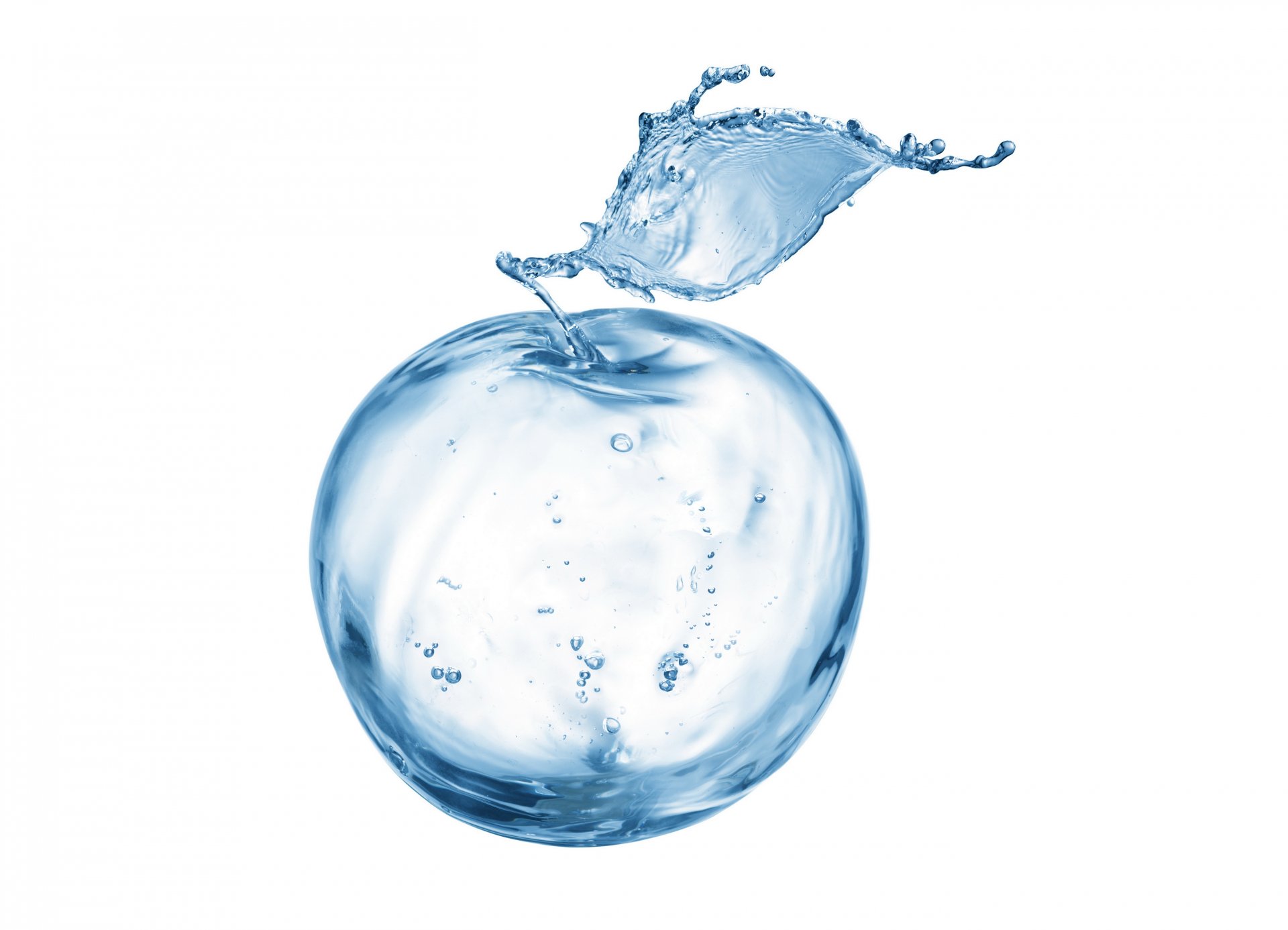 pomme hors de l eau éclaboussures eau pomme hors de l eau éclaboussures d eau