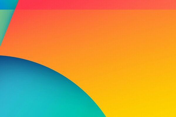 Oggetti geometrici di vari colori in sovrapposizione parziale l uno sull altro