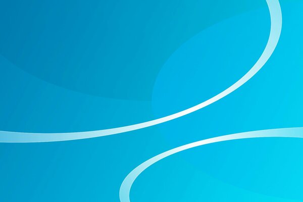 Linee bianche su sfondo blu