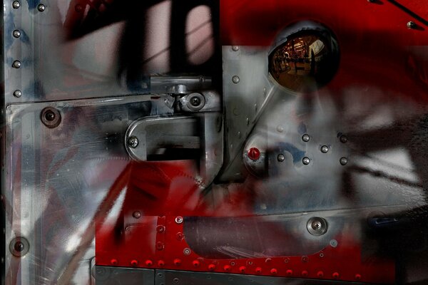 Abstraction of a metal mechanism surrealism