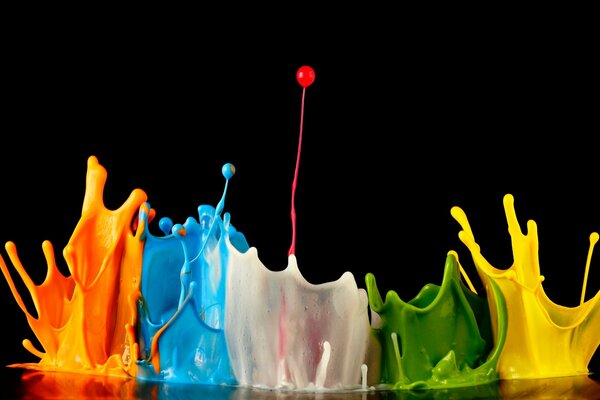 The bright colors of summer are a surge of emotions and freedom