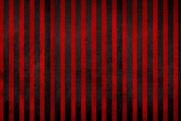 Alternance de rayures rouges et noires vives
