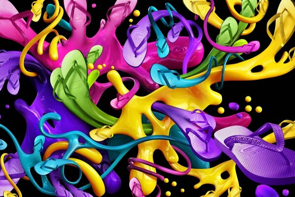 Ampia selezione di colori di Infradito