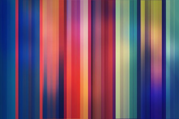 Extraction strips of different colors