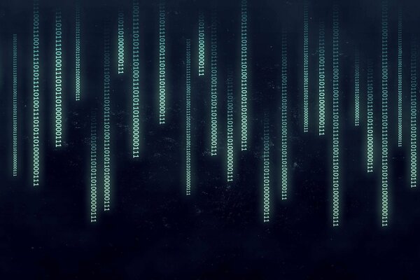 Abstrakte Tapete binäre Matrix