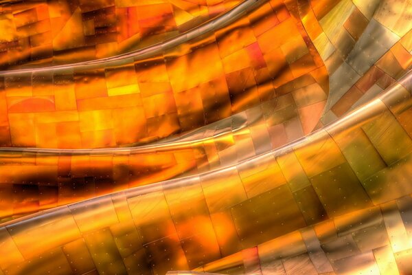 An endless stream in a video of an unusual shape