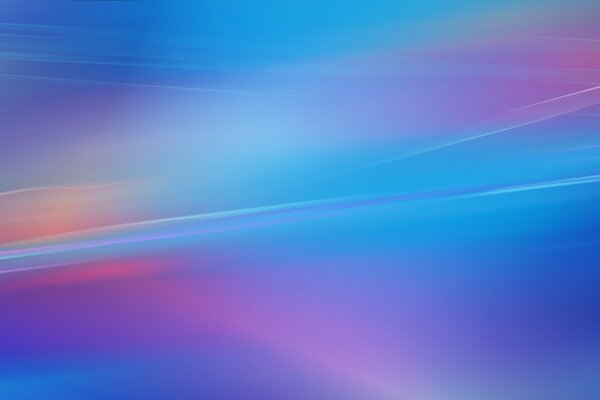 Unreal blue-blue sky