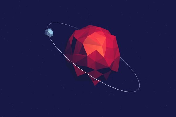Ein Bild, das dem Saturn auf blauem Hintergrund ähnelt