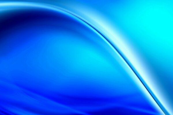 Immagine di linee di luce blu su sfondo blu brillante