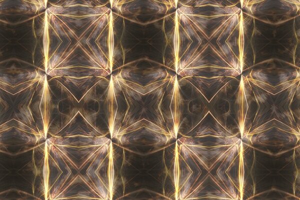 Schöne braune geometrische Formen