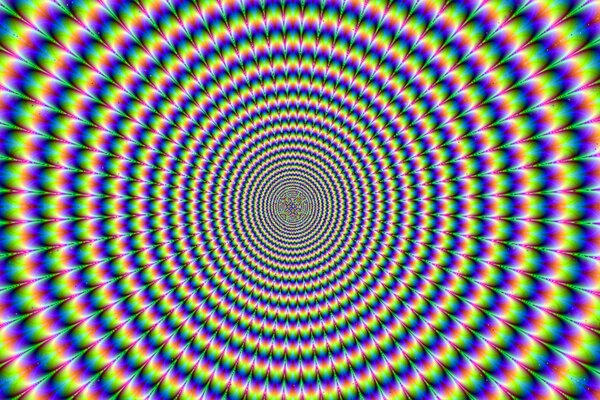 Cercles sans fin pour le teaser de l esprit