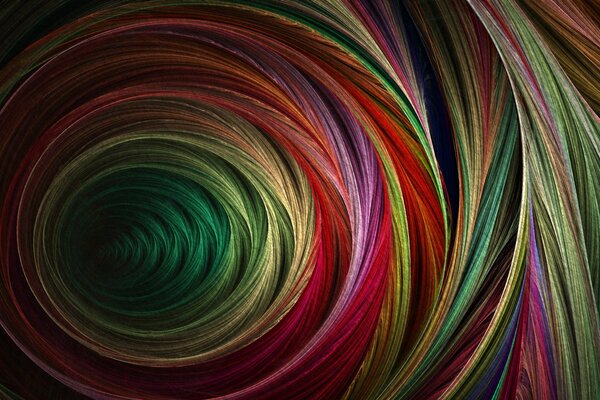 Túnel de textura de color abstracto