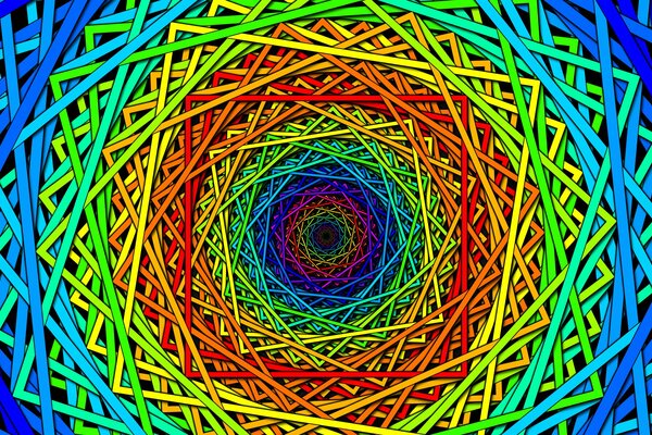 Colorful multicolored straight lines