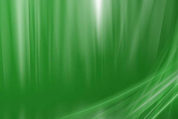 Rayons verts et blancs lumineux