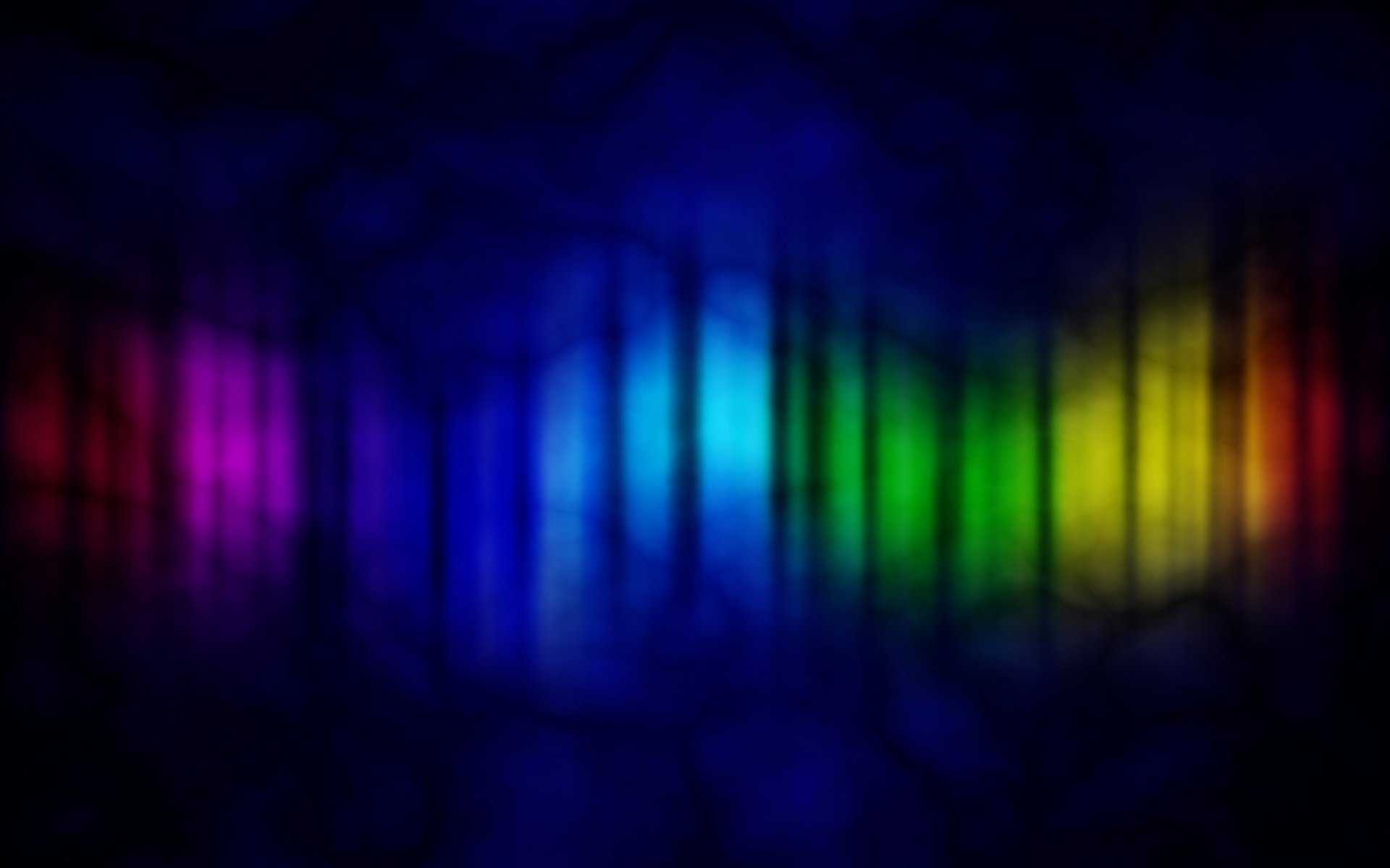 arco iris gimp gimp abstracción colores nubes oscuro rayos espectro rayas multicolor noche resplandor