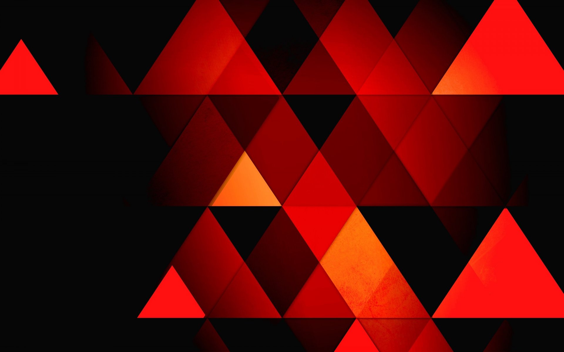 abstract triangles face background