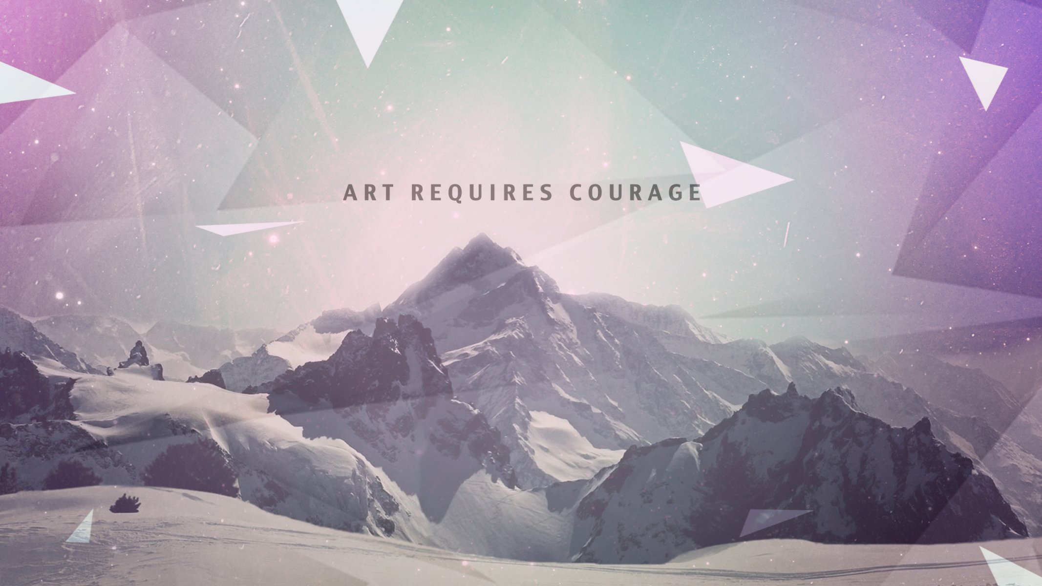 art mountains design wallpaper