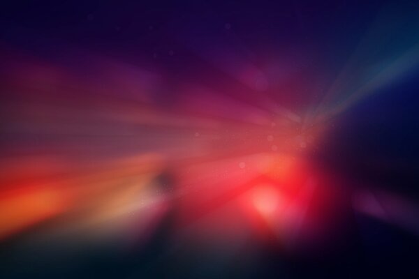 Abstract blurred background of shades of red and blue