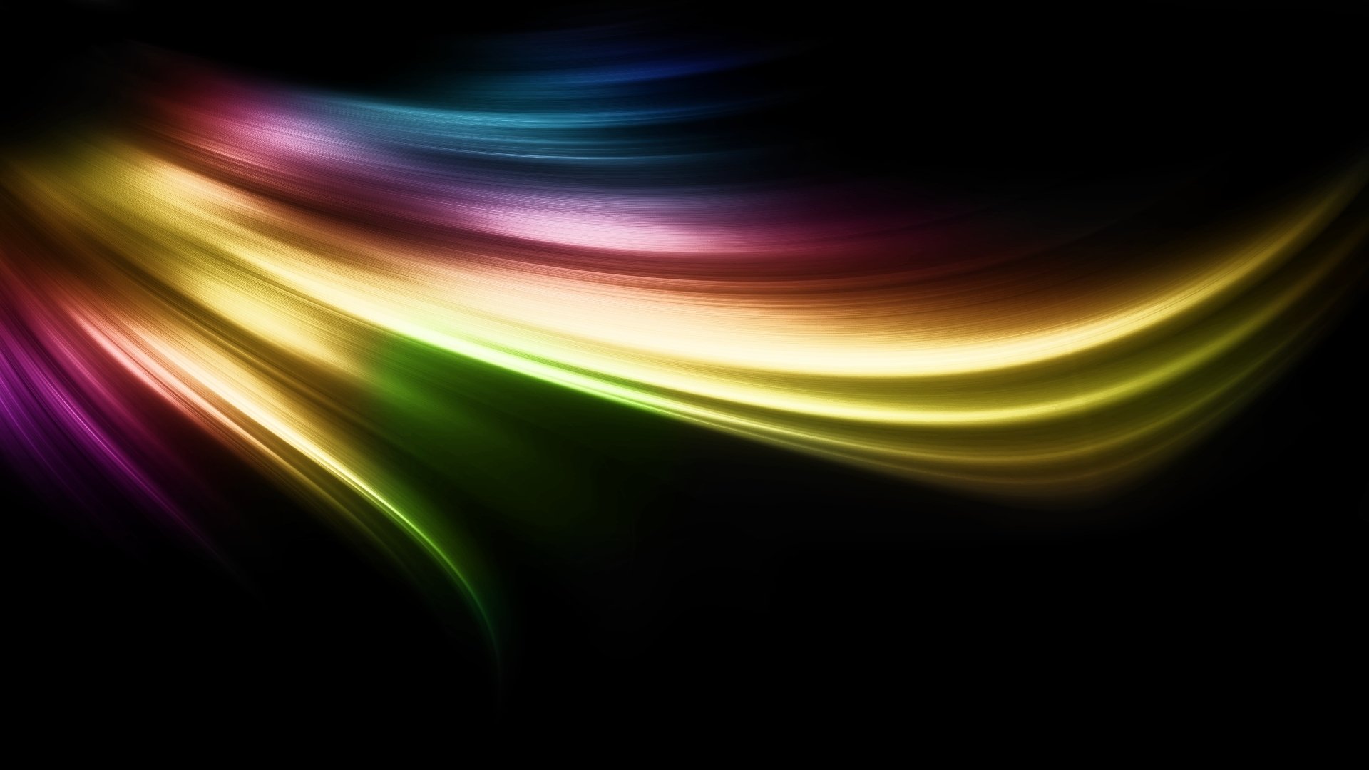 abstract rainbow multicolored