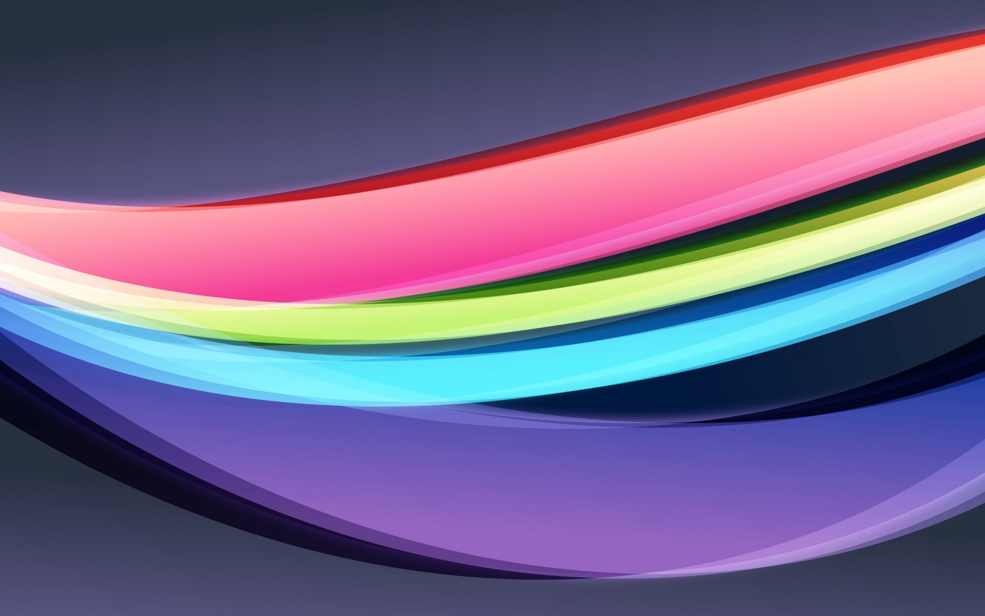 abstraction creative creative arcs bends bright colors wallpaper