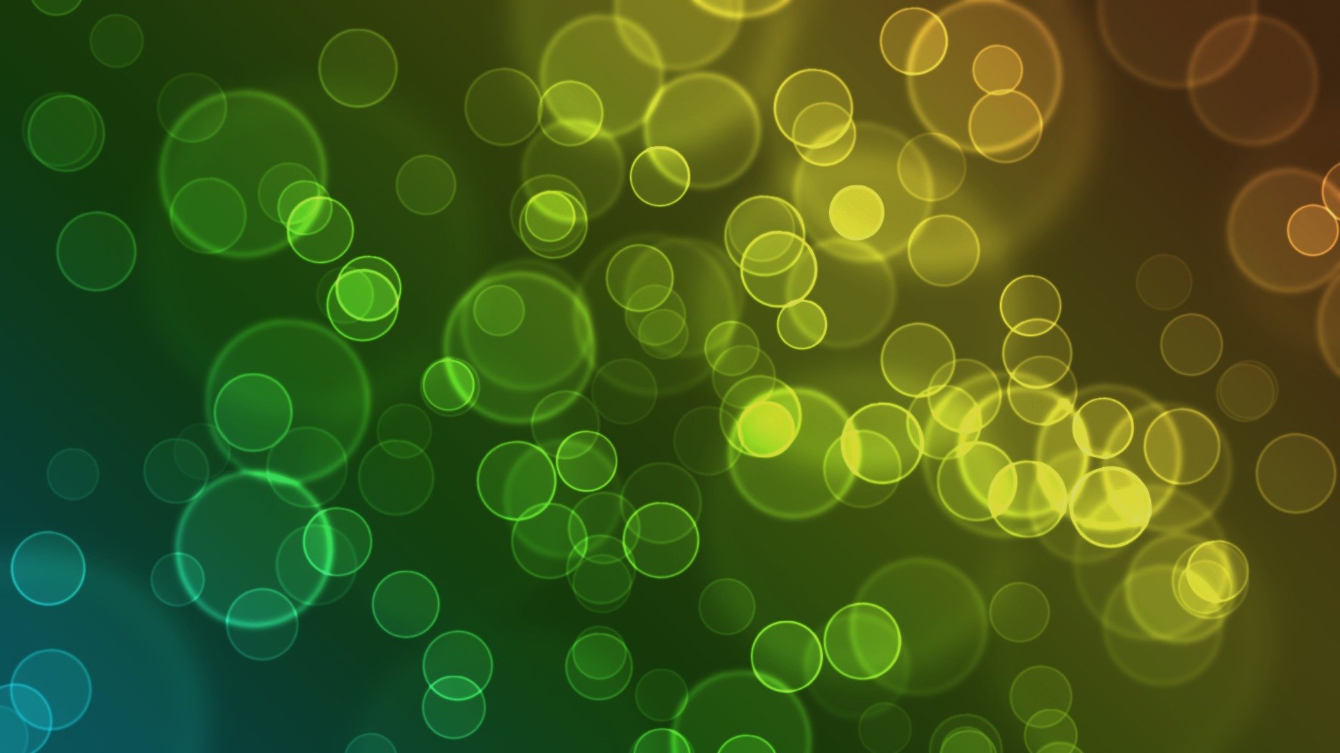 abstraction cercles motifs bokeh peintures modèles couleurs 1920x1080