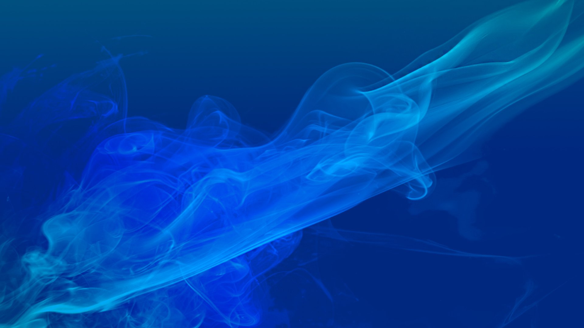 color abstract flowers blue smoke