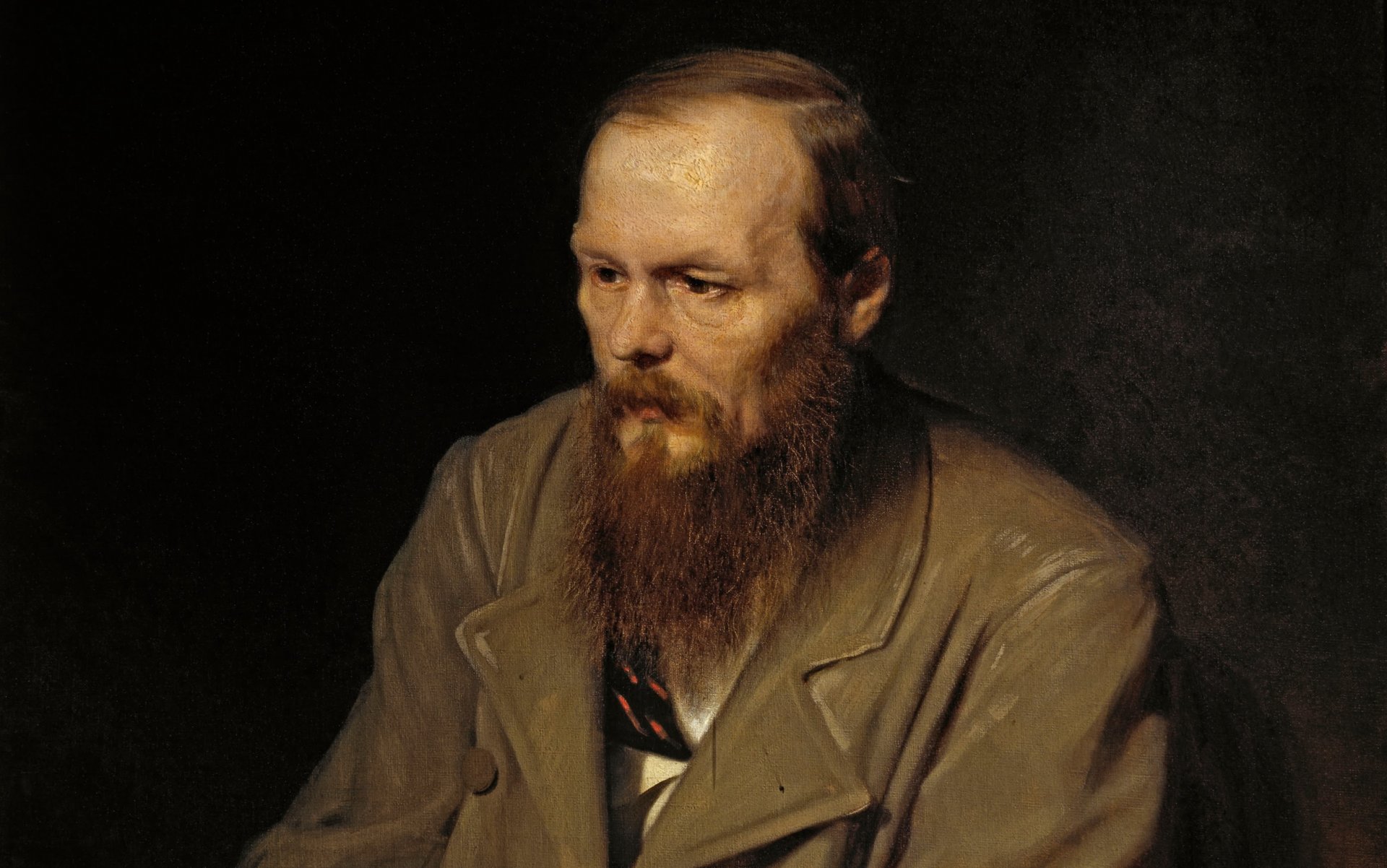 dostoevsky portrait oil painting