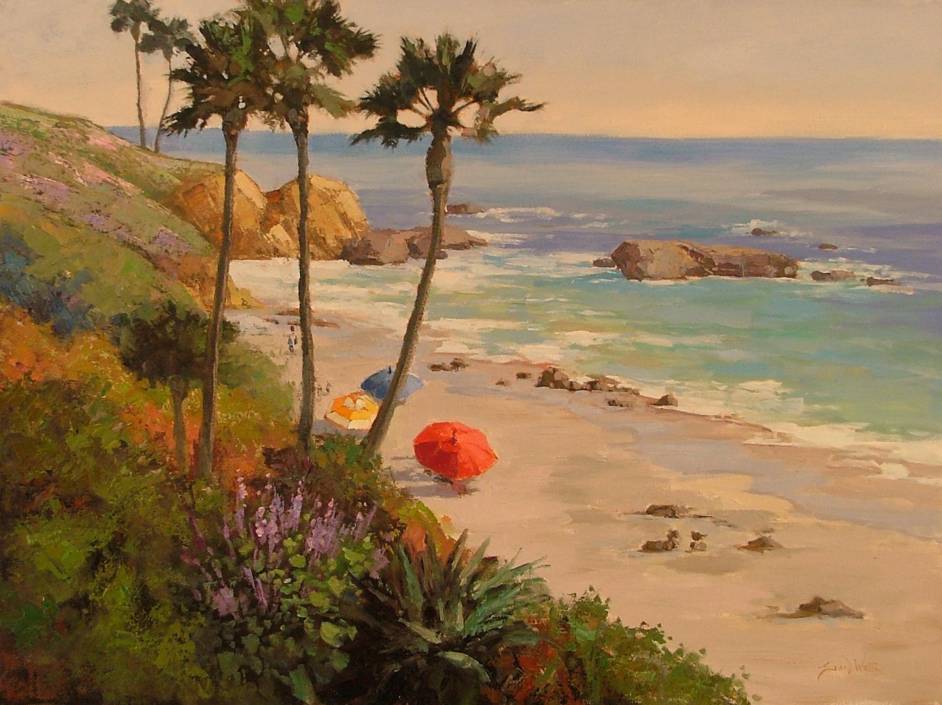 sean wallis a tarda notte in laguna art