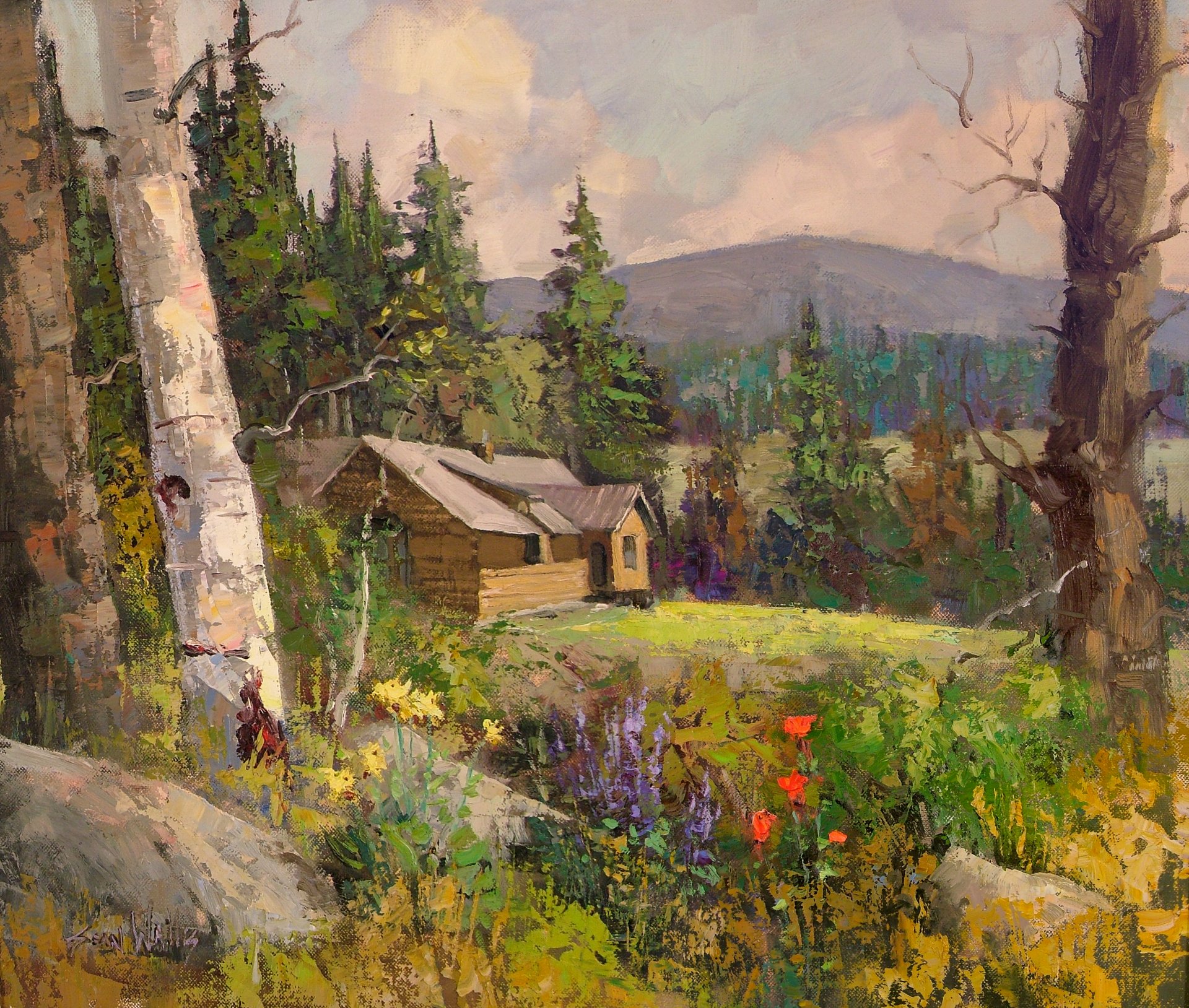 sean wallis idaho cab commission art