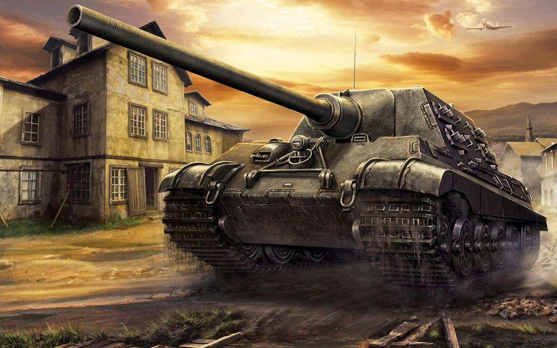 jagdtiger ww2 war tank art