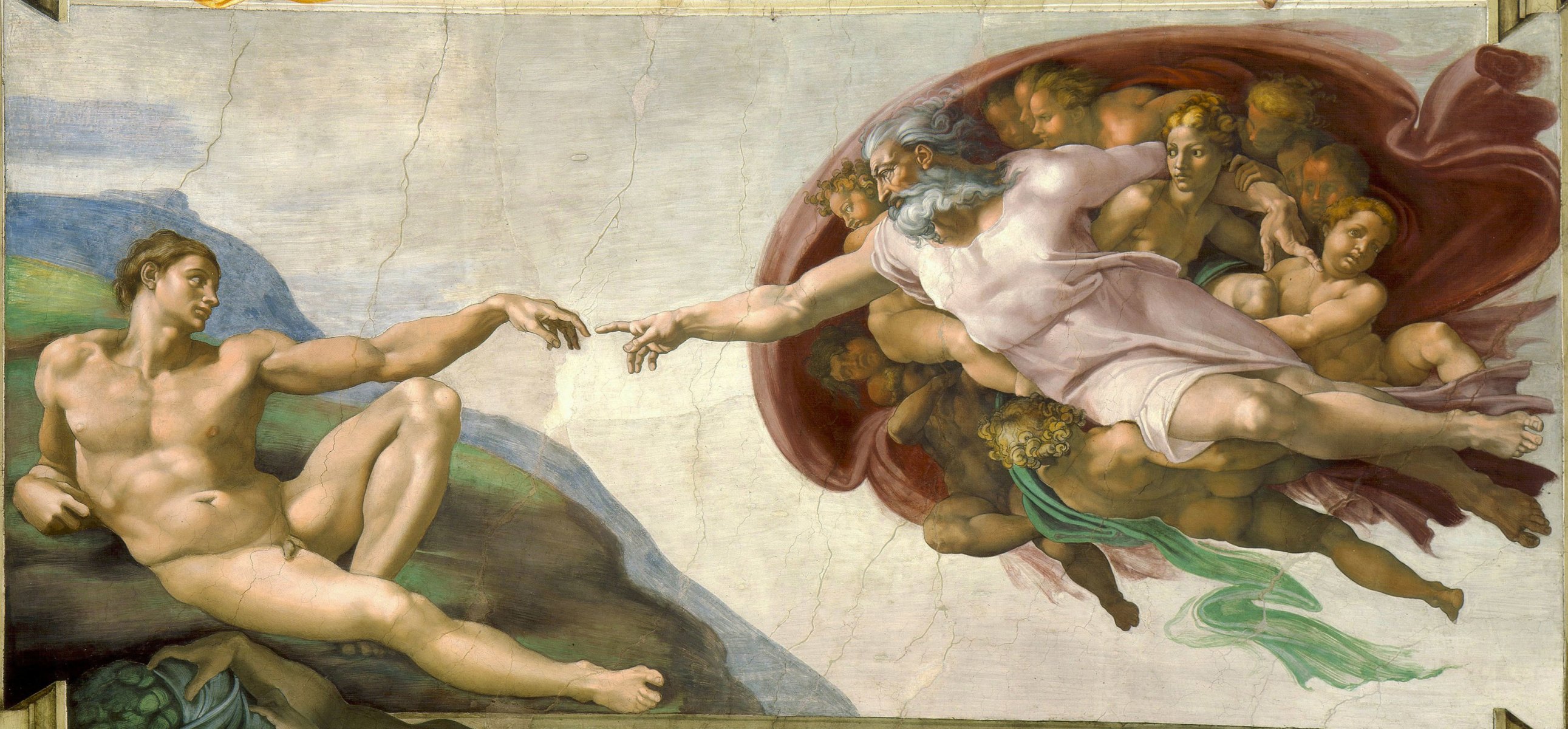 michelangelo sistine chapel vatican creation of adam religion