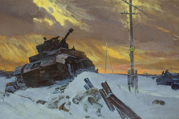 Image of the events of the Great Patriotic War