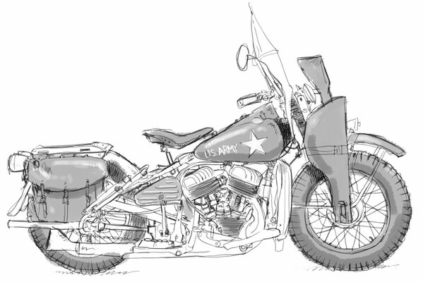 World War II Motorcycle