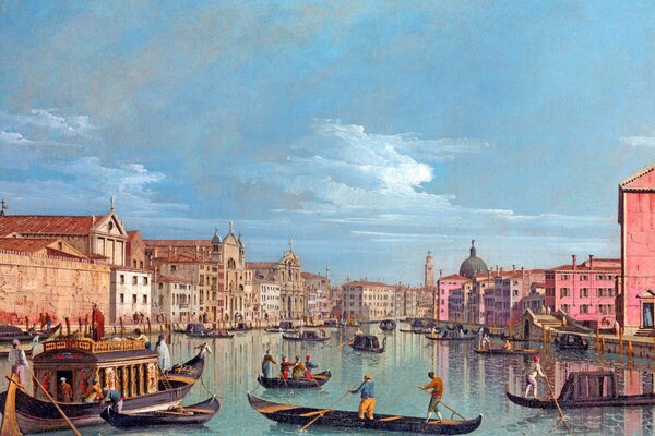 A Venetian story from the life of gondoliers