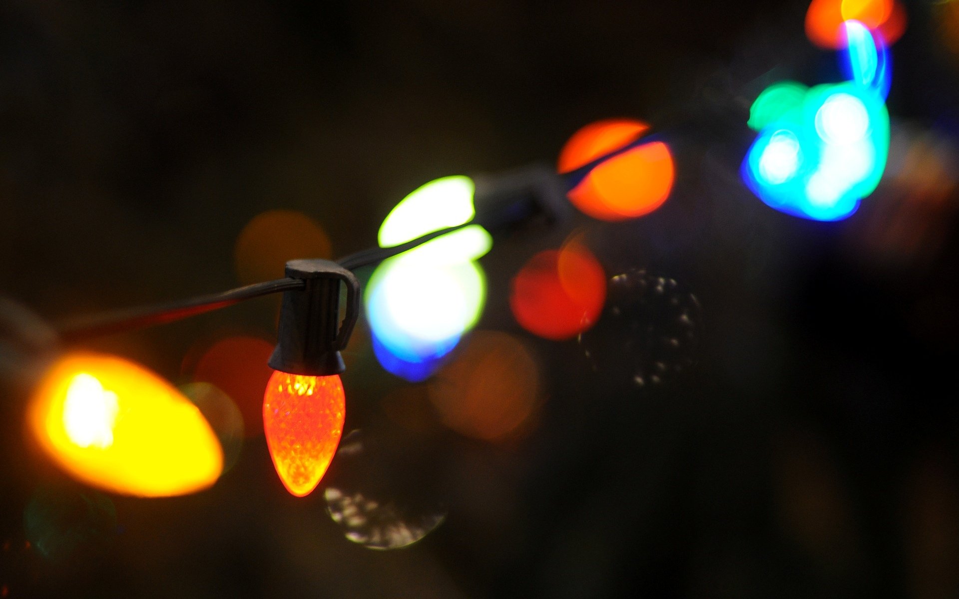 miscellaneous lights garland bokeh blur background wallpaper widescreen full screen hd wallpaper