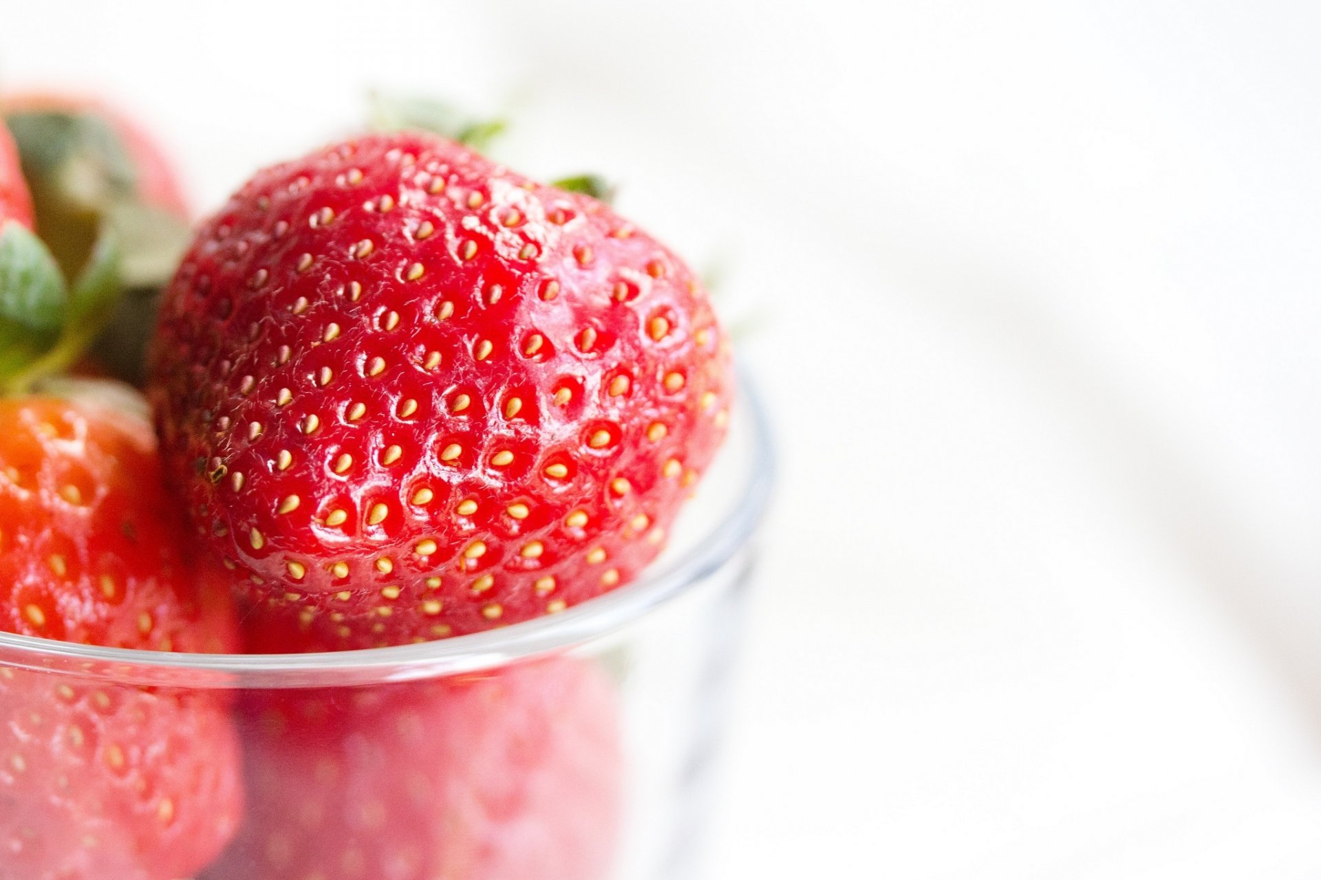 fragola bacche rosso alimento piatto macro estate